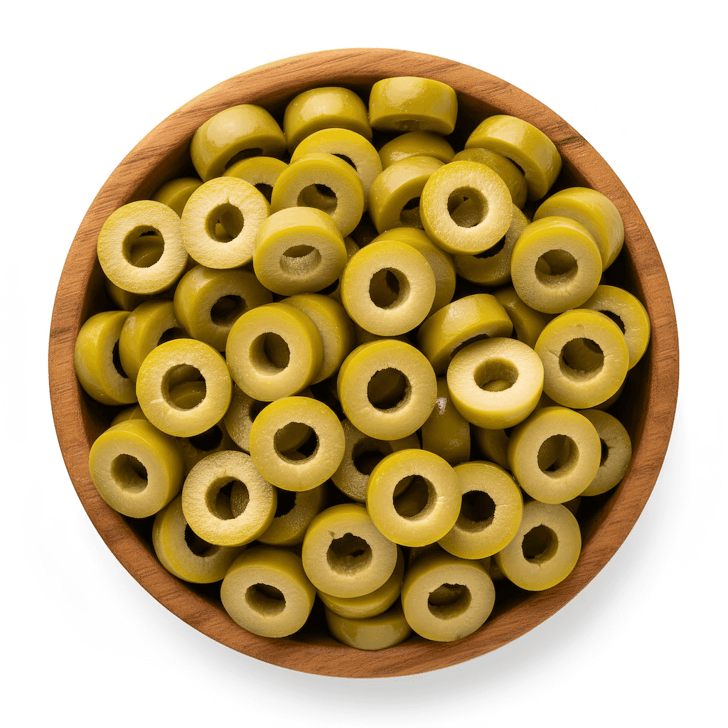 Sliced Green Olives